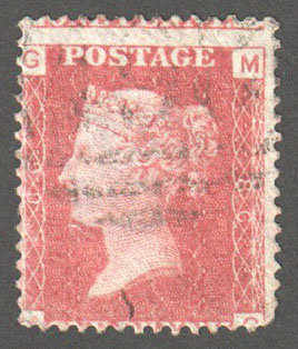 Great Britain Scott 33 Used Plate 86 - MG - Click Image to Close